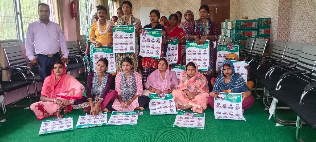 Community safety nets poster distribution