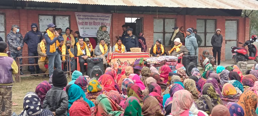 Community solidarity relief distribution