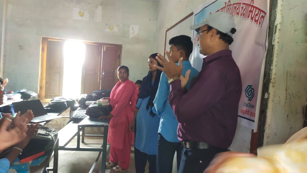 Tewa school recognition and awareness session
